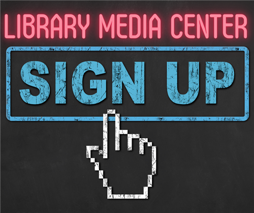 Library media center sign up